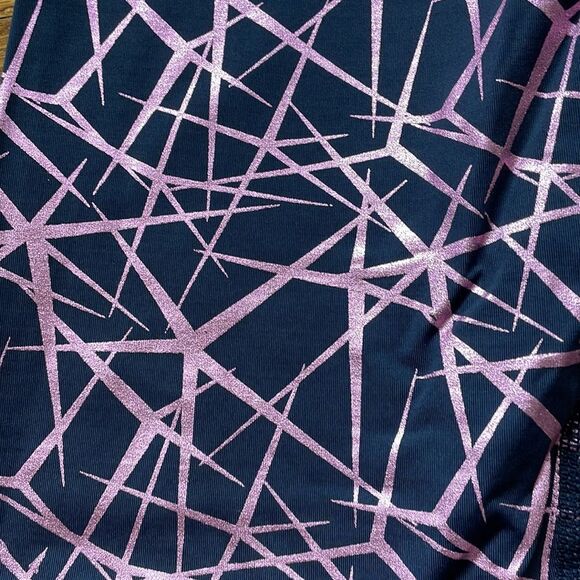 Terez Leggings, Black & Pink, Small - Picture 2 of 4